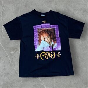 Vintage Reba McEntire 1994 Tour Tee Black & Purple